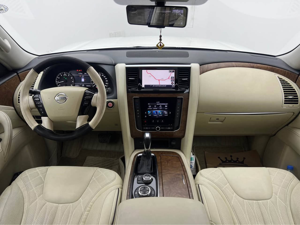 Nissan Patrol 2020 
نيسان باترول ٢٠٢٠

مواصفات SE(كامرة خلفية-فتحة سقف-ابواب و تشغيل بصمة-مقاعد جلد و كهربائية)٧راكب

مكينة 6 سلندر تنفس طبيعي
نظام دفع رباعي 4x4
ماشية 57,000 كم فقط و بحالة جداً ممتازة

السيارة كفالة عدى مكان pdr صغير  
السيارة كلش حلوة و نظيفة 

السيارة رقم دهوك الدولي سنوية جديدة
مكفولة من كير و محرك و كهربائيات

و ب سعر(415$) ورقة و بيها مجال

مكان السيارة

دهوك -معرض ارشف R-Shev
رقم51 من معارض التيرمينال 

***********
*********** دهوك, العراق
