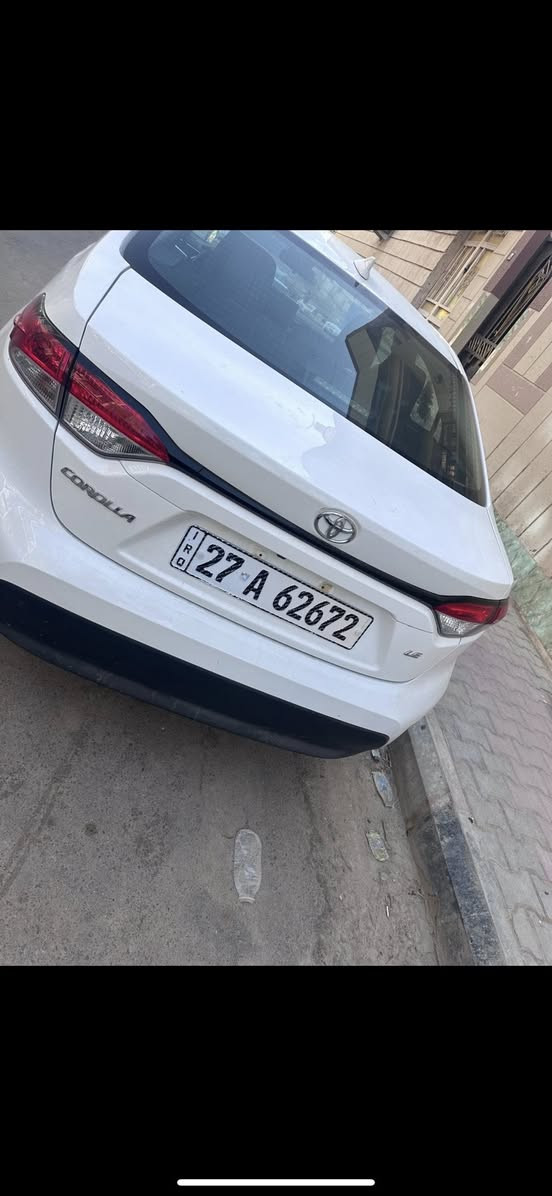 كورلا 2024 lE  وارد امريكي مكينه ٢٠٠٠ ماشيه فقط ٧٠٠٠ رقم معوقين ذي قار ومكان السياره ذي قار 

السياره كارتون
وكفاله عامه عد بارد جاملغ خلفي ومكحل كارت 
السعر ١٥٧$
***********
