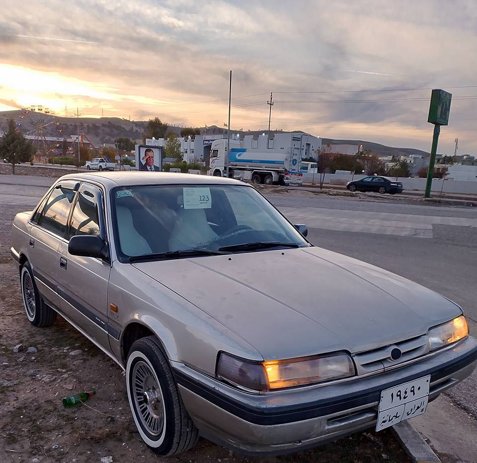 مازدا 626
مەکینە هەشتوبەخ
پشتوپێشی کەپس
کارەبایات وگەری هەموی ئشەکات مەزبوت
چوارتایەی خەت سپی تازەی لەژیرە
مۆدیل 1988
گێرو مەکینەی بێعەیب
نرخی 42 
شوێن چەمچەماڵ
*********** السليمانية, العراق
