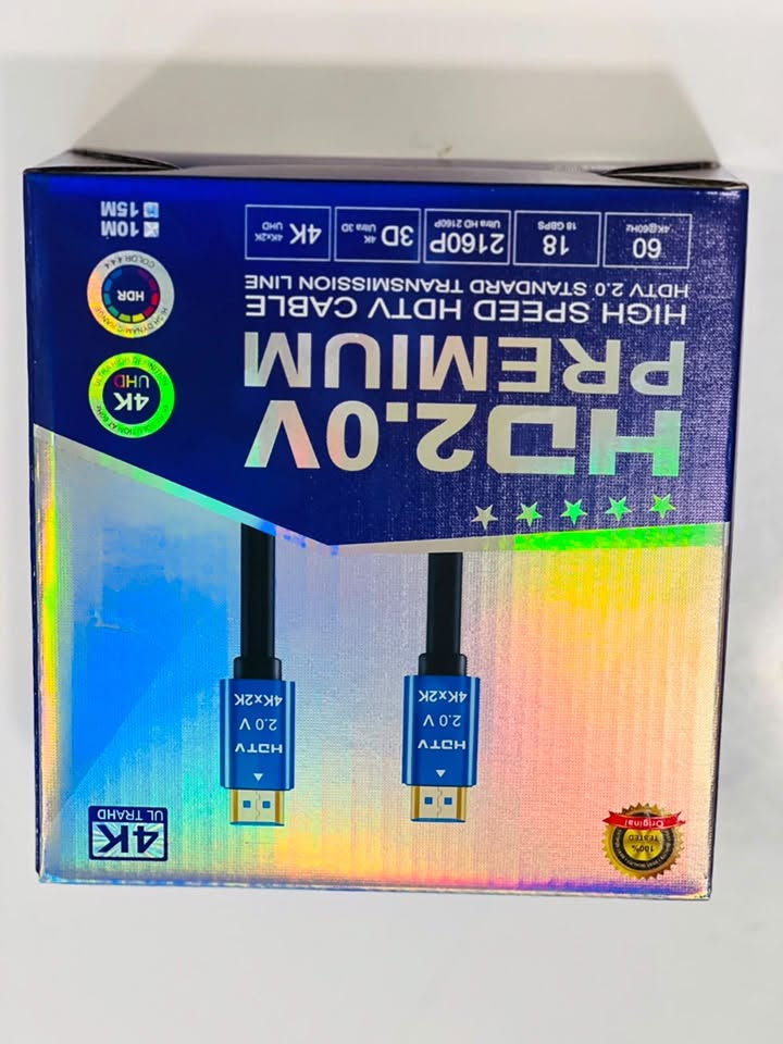 🎥 كيبلات HDMI الأصلية – جودة صورة وصوت بدون تقطيع 🔥
✅ يدعم دقة Full HD / 4K
✅ نقل صورة وصوت عالي الجودة
✅ مناسب للشاشات، الرسيفرات، البلايستيشن، اللابتوبات، وأجهزة الكمبيوتر
✅ خامة متينة وعمر استخدام طويل
✅ أطوال مختلفة حسب الحاجة
1.5m.
3m.
5m.
10m.
15m.
20m
.25m.
30m
📍 متوفر لدينا بأسعار منافسة وجودة مضمونة.

📩 للحجز أو الاستفسار، راسلنا على الخاص او على الواتساب:***********
