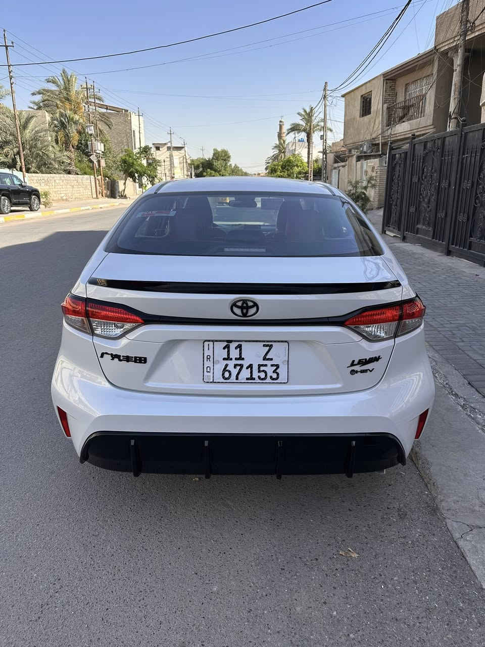 السلام عليكم كورلا S هايبرد موديل 2025 ماشيه 5الف السياره مكفوله من الصبغ والبارد والشخط والرصعه بلاك اديشن مواصفات السياوه كوشن احمر كهرباء فتحه رادار امامي لد امامي خلفي شاشه كبيره سايد بريك بصمه تايرات الشركه السبير منازل رقم بغداد بااسمي سياره كفاله عامه من اي ملاحضه السعر 160 هذا  ***********

