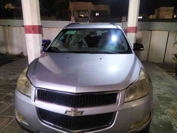 ترافس 2011 خليجي مكفولة من الصبغ 
السياره 7راكب فئة LT  محرك وكبر وكهرباء 
وحداده جيد جداً مكان السياره الرمادي
السعر 105
***********
