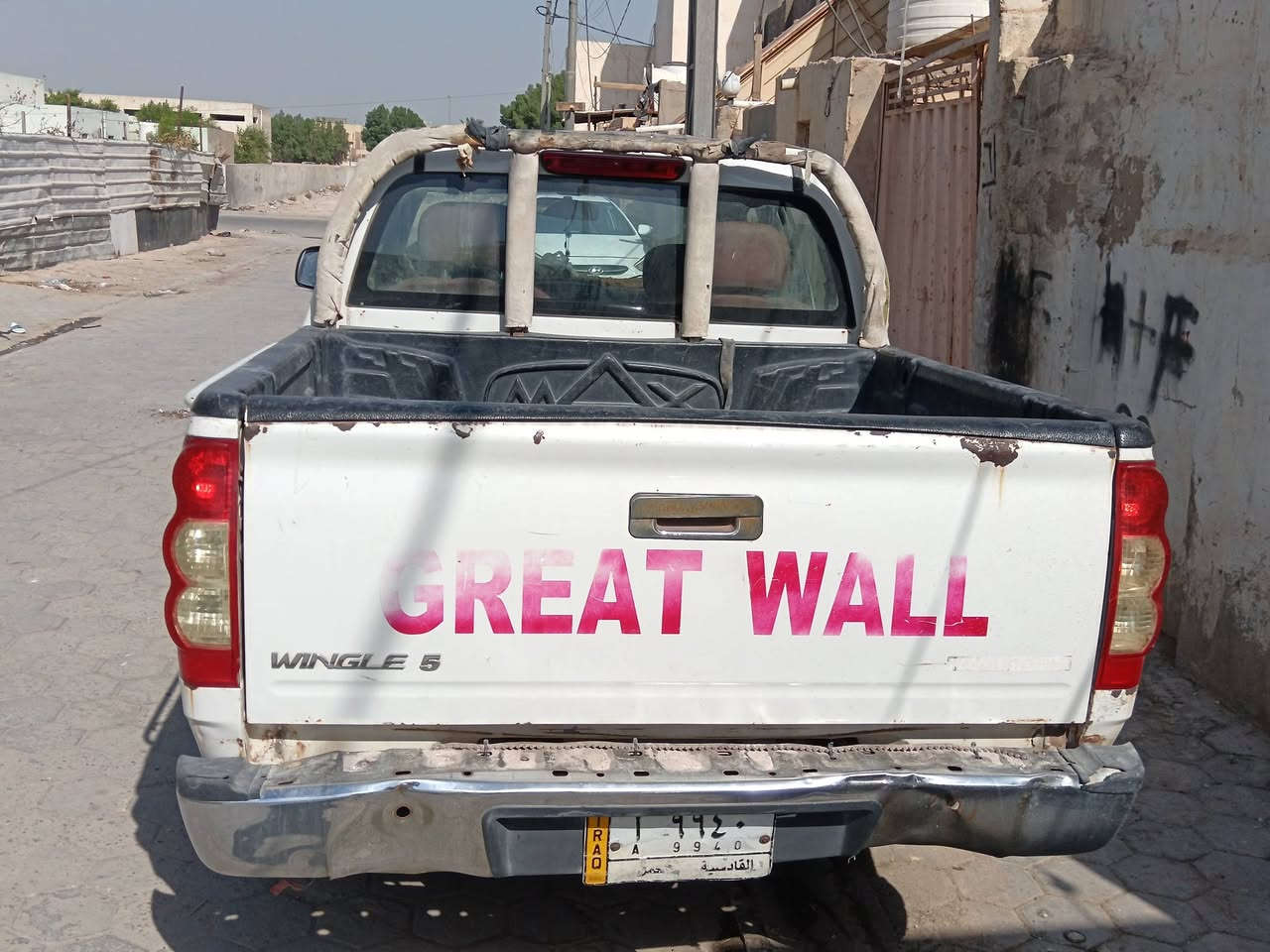 السلام عليكم مستعجل على البيع سيارة خير من الله 
للبيع سيارة گريت وول موديل 2013 حرة وضريبة مدفوعة بأسمي مكفولة من كلشي گير ومحرك سليمات تخم تاير جديد سيارة خير من الله مال جناي مداور ثاني يوم رقمها قادسية مكاني النجف الاشرف

للأستفسار *********** بي واتساب 

السعر المطلوب 50 وبيها مجال
