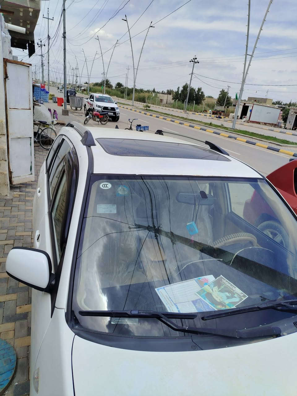 السلام عليكم
شيري تيگو موديل 2014 گيرها ميكانيكي المرغوب
 رقم واسط مشروع وطني
سونارها موجود بالمنشور
تخم تاير جديد شاشة وكامرة السعر 65 وبيها مجال
مكاني واسط الموفقية 
الرقم ***********
