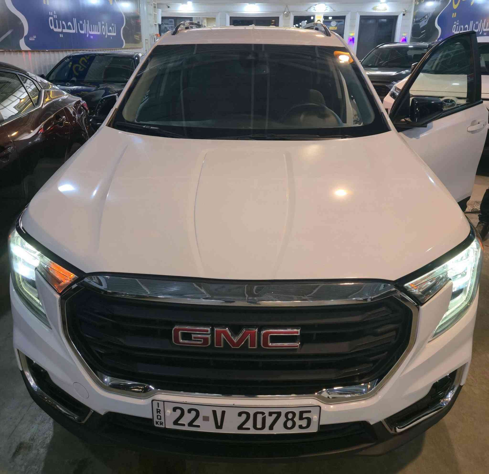 GMC TERRAIN  SLE 2024
السعر 180 $$
اللون ابيض
عدد المسافات المقطوعه 15 الف ميل فقط
السياره حادثهاا موضحه بالصوره
الشاصي والدواخل مكفوله من الحادث
السياره مرقمه اربيل
مواصفات السياره
شاشه لمس
كشنات هيتر 
صندوق كهرباء
بصمه ٤ ابواب دخول ذكي
وباقي مواصفات الGMC
عنوان كركوك
الهاتف ***********
