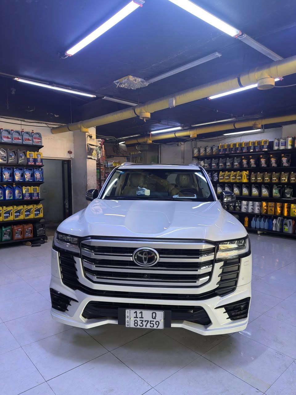 السلام عليكم
لاندكروز VX Limited 2024 ( بريم )
3 شاشات تطبيق ، تنفس طبيعي 
رادار ، كاميرات 360 ، نقطة عمياء و باقي مواصفات vx 
مغلفة ppf كامل + تضليل زجاج عازل للحرارة + درع زجاج امامي
مكفولة عام بأستثناء رصعة بالباب الراكب بسيطة كلش موضحة بالصور ابو دراجة دليفري طخها تنسحب pdr ب 100$ بس اني مسويتها خليتها ع وضعها 
ماشية 28km 
مكان بغداد 
***********
السعر 75,000$
