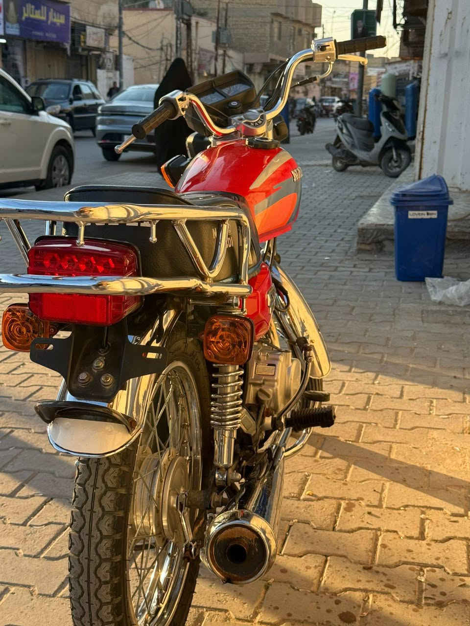 السلام عليكم شباب دراجة ناما للبيع نضافة فول موديل 2023 ماتعرف بيها لا تكسر بسعرها مكاني الرميثه رقم الهاتف ‏‪***********‬‏
