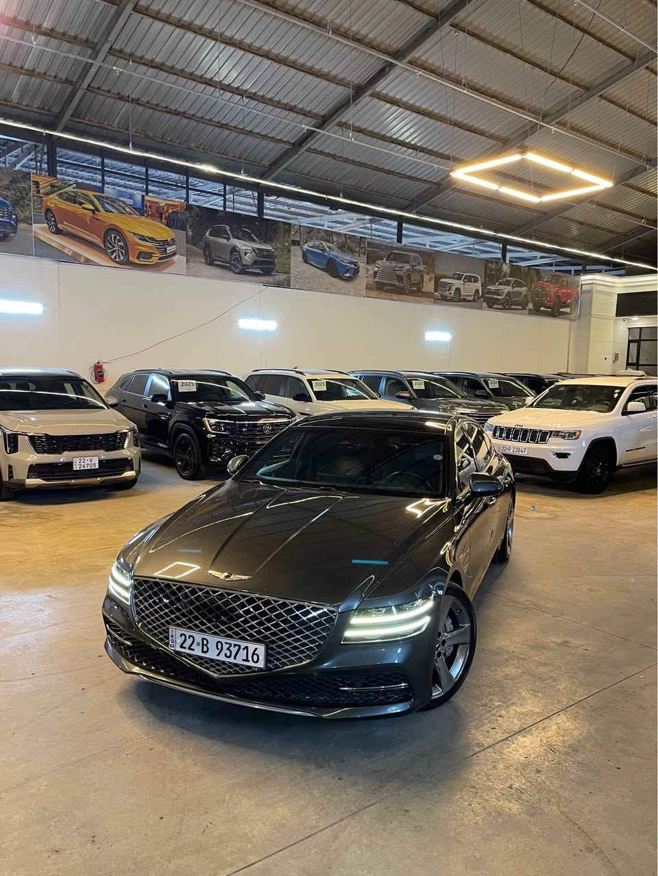 Genesis G80 خليجي 
موديل :2021
V6 3.5 twein turbo 
ماشي : 77km
فول فول مواسفات 1/1
بدون سبوغ بدون تعديل كفالة عامة حتا دعامي بشرط 
موبايل : ***********
واتساب : *********** مخمور, أربيل
