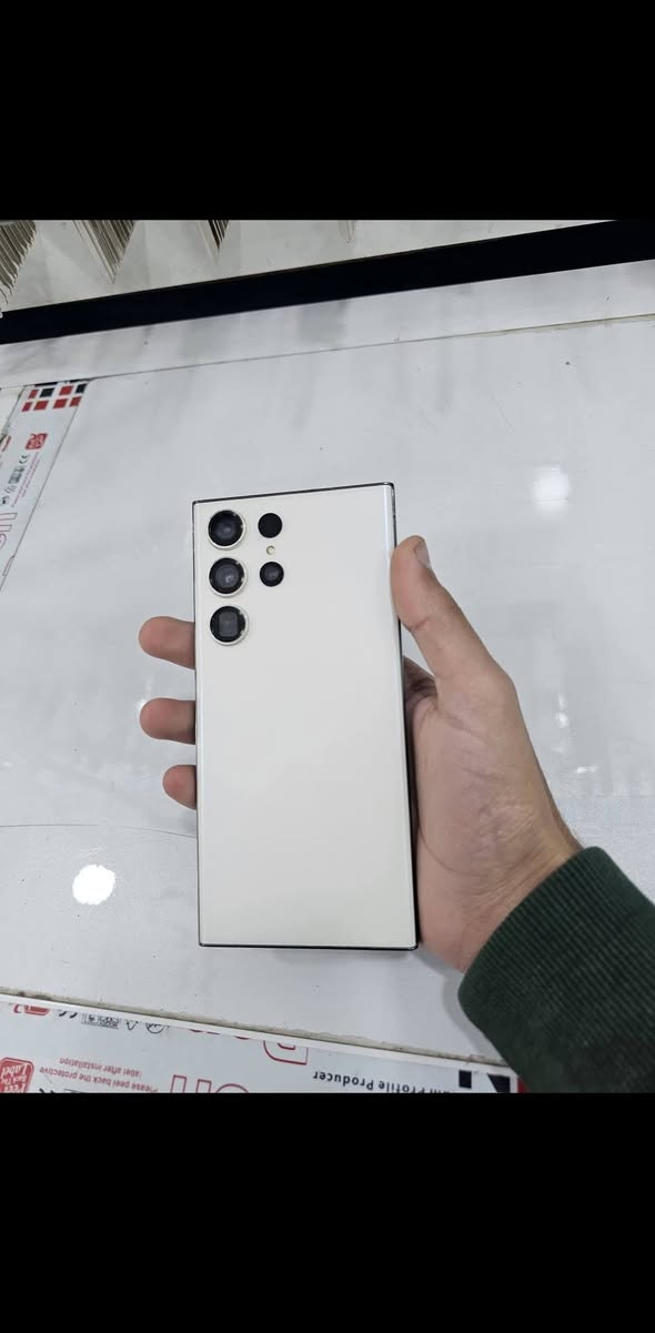 سلام عليكم اس 23 الترا نضيف
مبدل فقط ضهر شرق اوسط مو امريكي
شريحتين التلفون اي خلل ما بي تفحص يم اي شخص
مراوس ب 14 برو ماكس او 13 برو ماكس مكاني نحف سالفت توصيل اتركوها


**إذا كنت صاحب هذا الإعلان وتريد حذفه لأي سبب، رجاءا أرسل رسالة إلى الدعم الفني**