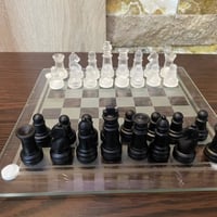 شطرنج • زجاجي • ديكور