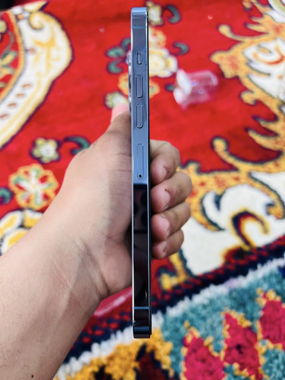 سلام عليكم شباب جهاز ايفون 13بروه ماكس للبيع شرق أوسط ما مفتوح نضافه فول بطاريه83 السعر خاص ***********
