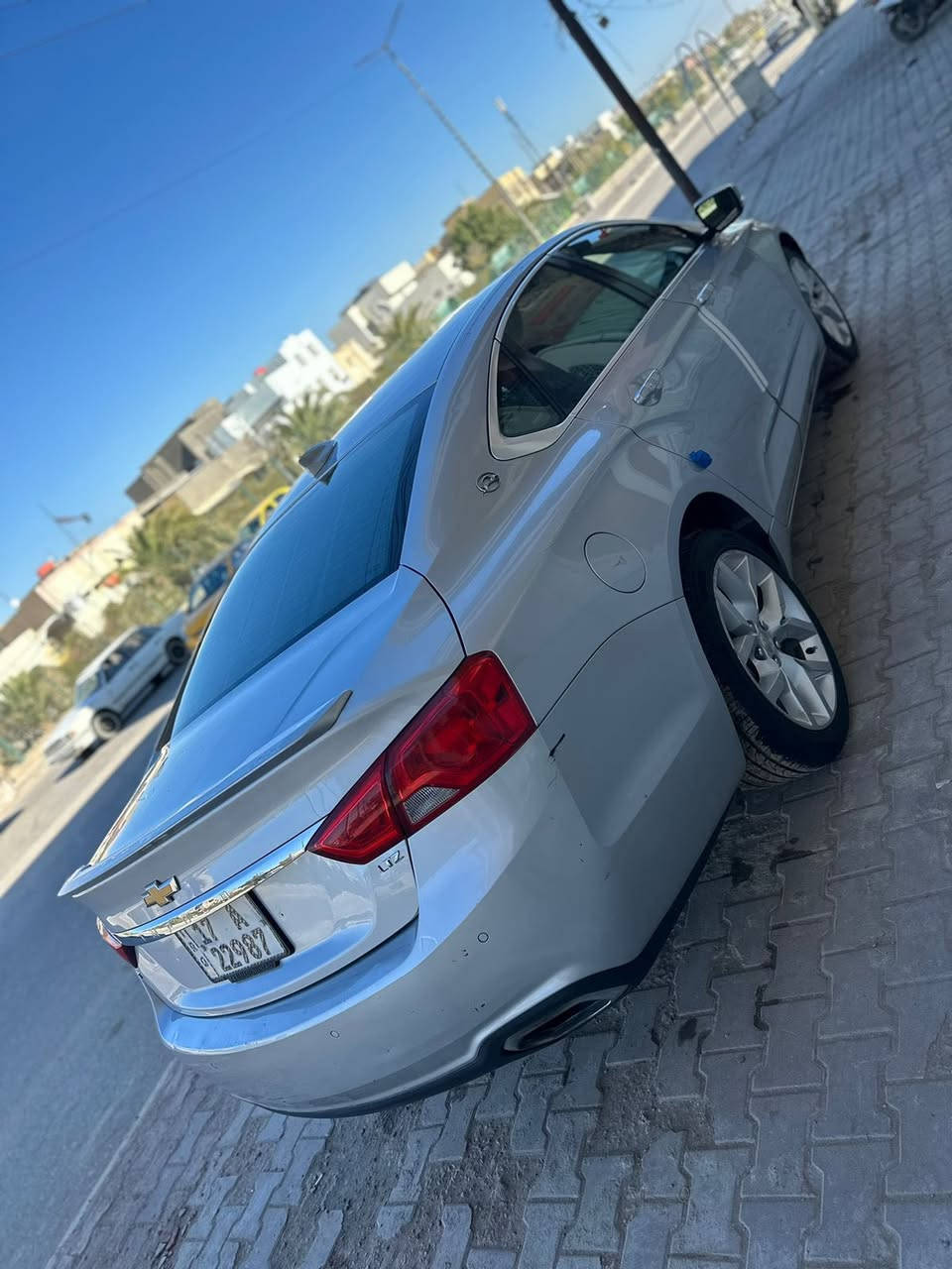 #امبالا موديل 2015
فول مواصفات للاخير عدا البانوراما LTZ
رقم مثنى الدولي  بأسمي 
كير محرك حداديه تخم تاير 
كهربائيات جاهزه من كلشي شرط 
ضرر الوارد جاملغات وبنيد 
وصار بيها قطع رش 
(بيع او مراوس )
السعر ١١٠ وبيها مجال لطيبين 
مكان السياره سماوه 
*********** السماوه
