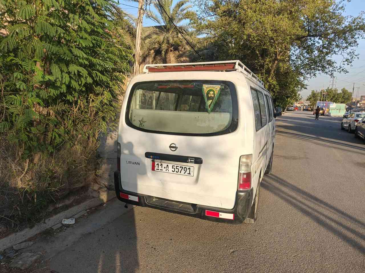 السلام عليكم
نيسان أورفان موديل 2007
سيارة خير من الله محرك گير تبريد 
بيها منظومة غاز سعرها 98 وبيها مجال حگ الجية
مكان زعفرانية رقم  ***********
