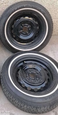 ويل 14 جديد وتايرات ابو الخط بعدهن جدد السعر 250 للاستفسار الاتصال على...