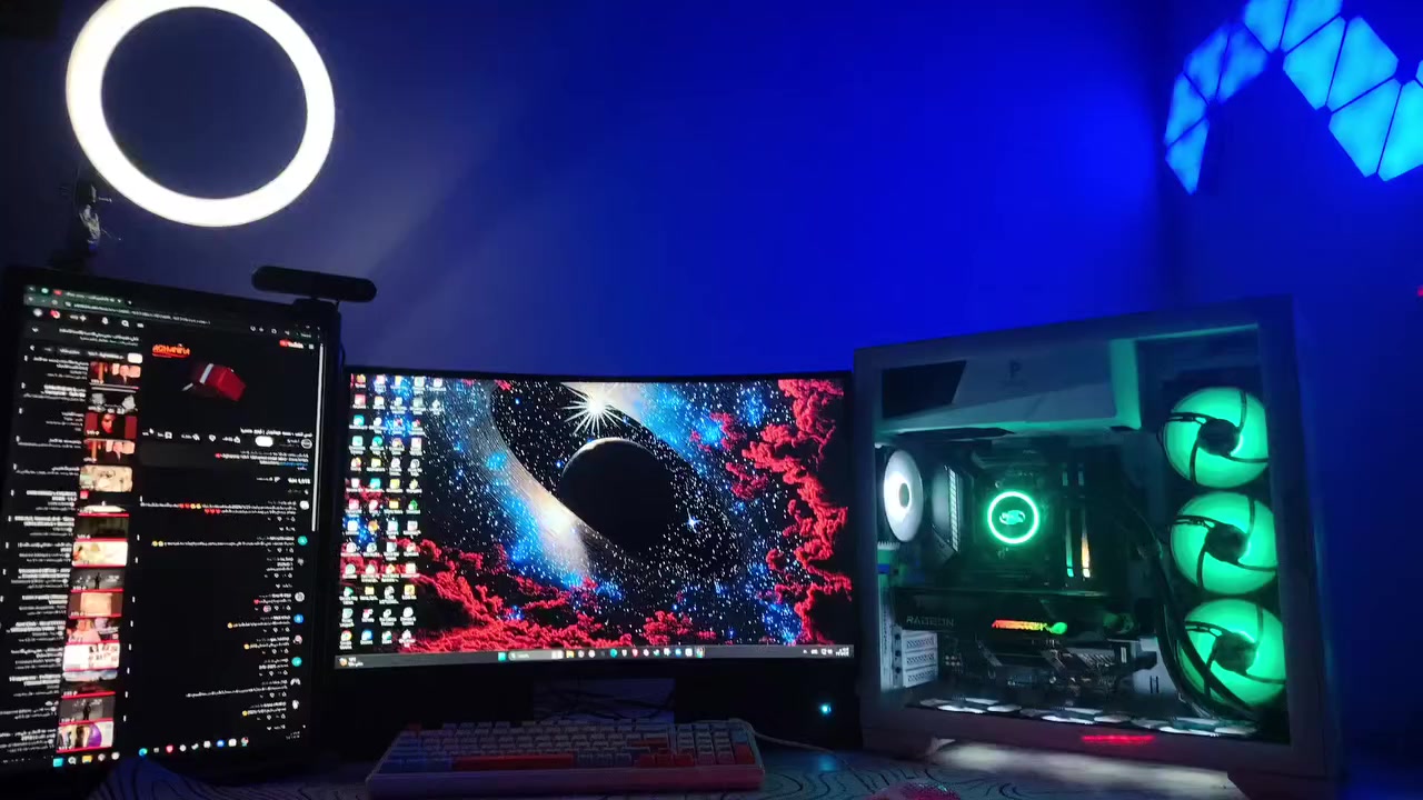 السلام عليكم للبيع
معالج : 8 3950 R9 كرت : AMD 6600XT 
مذر بورد : MSI TOMAHAWK B550 اور سبلاي : GIGABYTE 1000W رامات : 3200 CORSAIR 32 16x2 تخزين :M.2 1 TB/M.2 512/ HHD 1 TB مبرد مائي : DEEPCO0L 3FAN كيس :P120 CRYSTAL WHITE
ندوز : 11 أصلي 
 شاشه Samsung odyssey G5 2k 165HZ

و شاش ثاني 1080.60 اطار

سماعة لوجيتك G533 واير لس ماوس ستيل سيريس 3 RIVAL اير لس كيبورد ستيل سيريس 3 APEX سبيكر لوجيتك 7207 بلوتوث مايك خارجي FIFINE A6T جوستك فانتك FANTECH EOS PRO ستاند شاشات ثنائي ماوس باد عدد 1

قطع نظيفة فحص وضمان اي صور للقطع او استفسار متابع تعلیقات او خاص ملاحظة أسعار قابلة للتفاوض للمشتري


**إذا كنت صاحب هذا الإعلان وتريد حذفه لأي سبب، رجاءا أرسل رسالة إلى الدعم الفني**