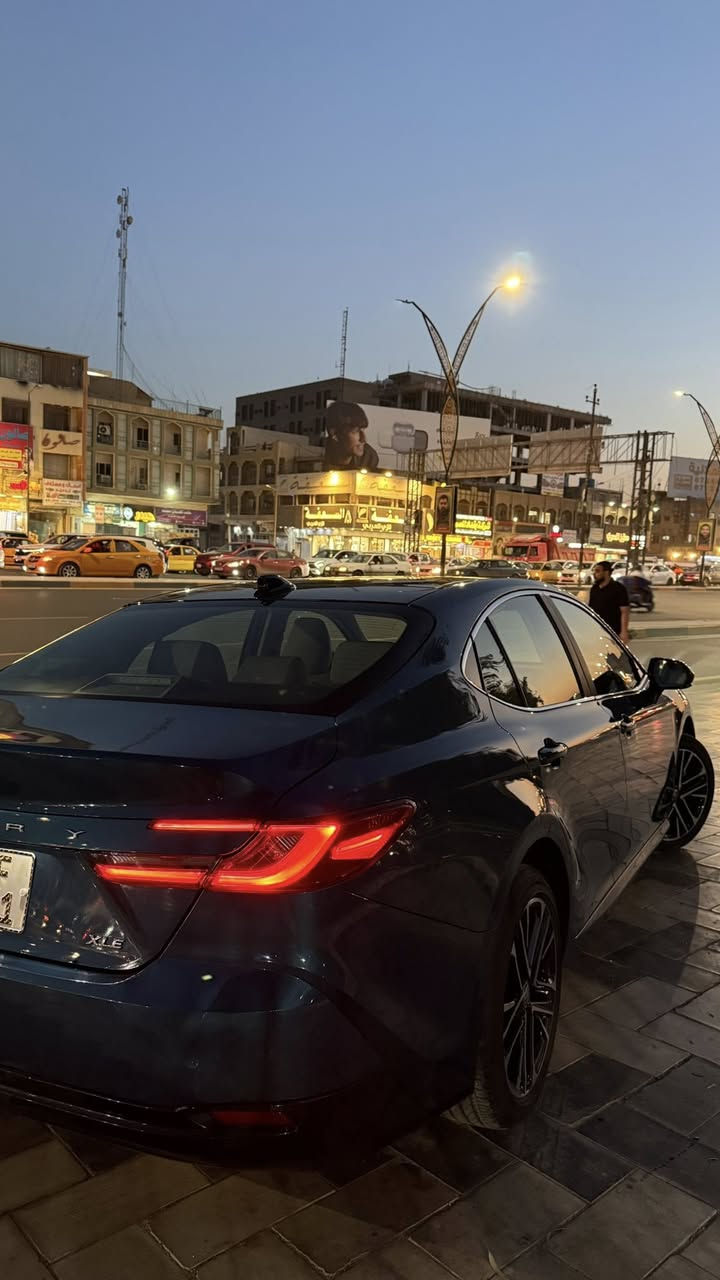 تويوتا كامري 2025 XLE💙🔥
وارد أمريكي🇺🇸

🚗 الممشى 7 آلاف كم

⚙️ محرك 2.5 لتر 4 سلندر هايبرد

🛡️ جميع الإيرباقات سليمة 100%

🔧 حادث بدون تبديل، بنيد بارد فقط

⭐ فئة XLE فل كامل 1/1

🌤️ فتحة سقف بانوراما

💡 داخلية LED بلادي

📟 كيج إلكتروني

📺 شاشة لمس كبيرة

📱 شحن وايرلس

🎥 كاميرا خلفية

🔐 أبواب بصمة

🔘 بصمة تشغيل

🚀 تشغيل عن بعد (Remote Start)

🔒 هاند بريك كهربائي

⏸️ أوتو هولد

▶️ أوتو ستارت

⏹️ أوتو ستوب

📡 رادار أمامي (تحديد مسار)

🚨 رادار جانبي (نقاط عمياء)

⚠️ رادار خلفي (تحذير من الاصطدام)

📍 حساسات أمامية

📍 حساسات جانبية

📍 حساسات خلفية

🌿 نظام ECO

⚖️ نظام NORMAL

🏁 نظام SPORT

🛑 مانع انزلاق + ABS

🎛️ تحكم ستيرن

♨️ ستيرن هيتر

🪑 مقاعد جلد

🔥 مقاعد مدفأة

❄️ تبريد لمس

🌬️ تبريد مركزي

🔦 لايتات أمامية LED عدسة زينون

💡 بكلايت LED خلفي

✨ ويل كروم

مكان تواجد السيارة: بغداد – الغدير
رقم صاحب السيارة: ***********
