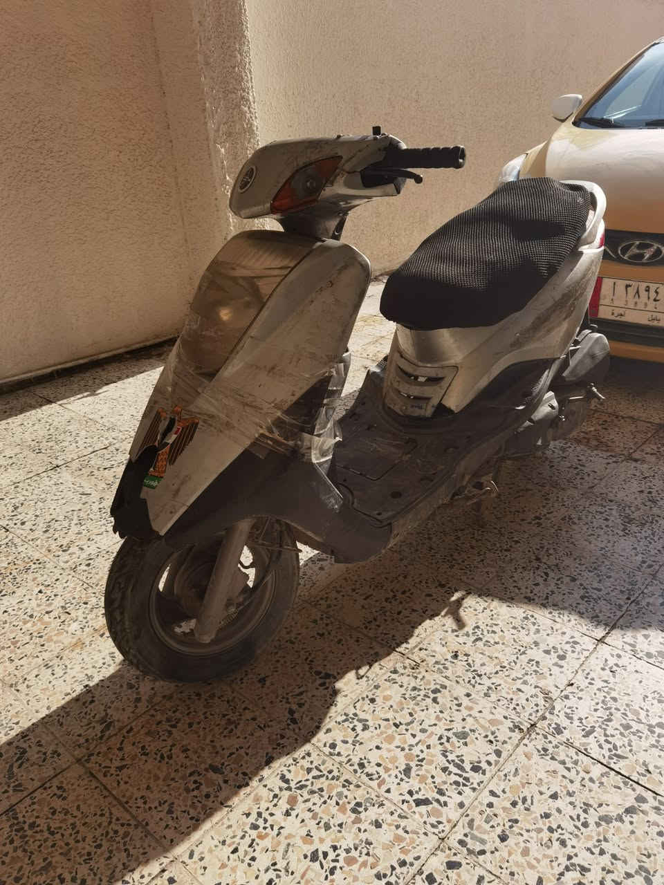 السلام عليكم
دراجة بريز سلف هندر مكينة خير من الله بالمشي بيها نواقص بسيطة 
تجي تفحص وتجيب فيتر وتعجبك يلة تأخذها السعر قفل ب300 مكاني بغداد الحبيبية رقمي ***********‪
