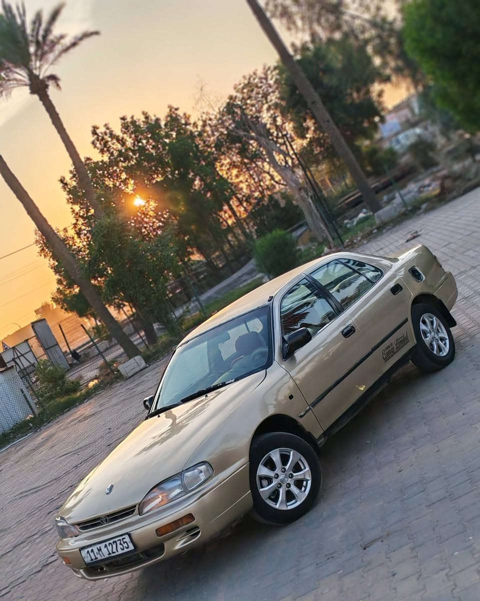 اللي يدور كامري نظيفه وجاهزه يتابع التفاصيل 

السلام عليكم (( للبيع )) 
تويوتا كامري 1995 لون ذهبي 

محرك 4 سلندر 2200 ابو الجف المرغوب كير ومحرك خير من الله وترايها ناعم واقتصاديه جدا 

تبريد شغال ثلج 🥶🥶 رقم بغداد انكليزي باسمي سنوية وهزه جديده شرط التحويل 

صدر امامي خلفي نظيف 

السياره بيها طخه بالجاملغ الخلفي عكس السايق ومصبوغه حزام للجماليه قماره وتكم بلاد مابيها ضربه قوية ان شاء الله جامها جوبي غرفتها نظيفه كشناتها مدوشمه جديد 

وبالعافيه على صاحب النصيب ❤

العنوان :- بغداد / قرب مرور الكاظميه 
السعر :- 58 ورقة وبيها مجال للطيبين 
الاتصال :- ***********
