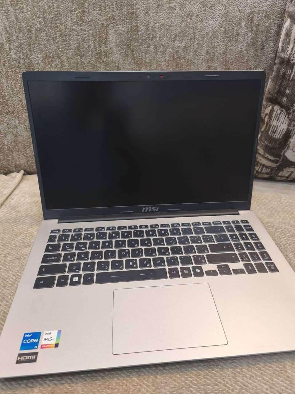 core i5
رام 16G
ذاكرة 512G
كرت شاشة
iris xe
النظام ويندوز 11 برو 
الجيل 13
السعر 450 
مكاني بغداد


**إذا كنت صاحب هذا الإعلان وتريد حذفه لأي سبب، رجاءا أرسل رسالة إلى الدعم الفني**