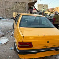 سياره بيجو أكد موديل 16 سياره مصبوغه عام بيها منضومه غاز الرقم الخلفي ...