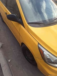 اكسنت صفره موديل ١٦حادثهه تبديل باب الخلف السايق سياره بيها قسام شرعي ...