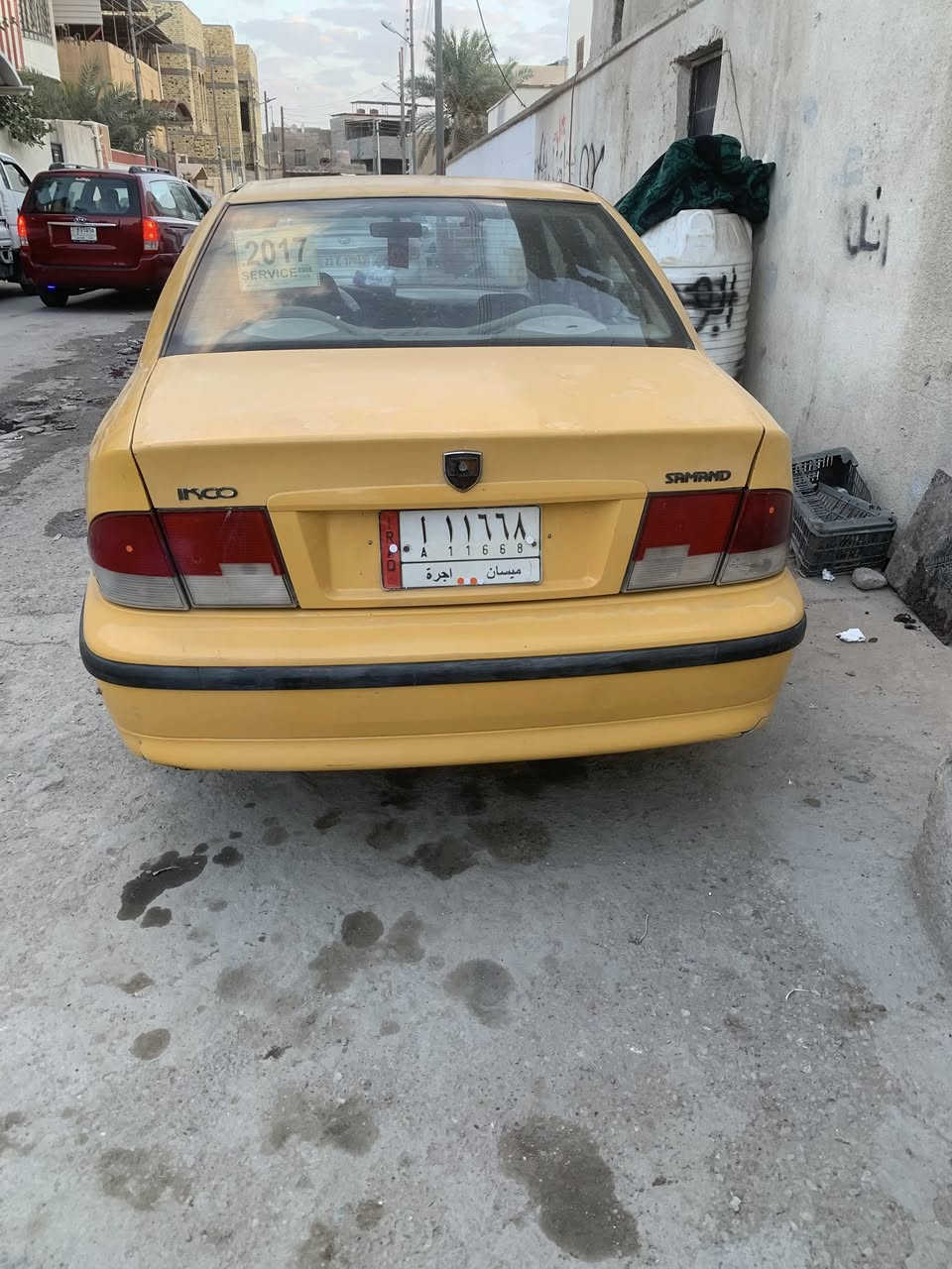 سياره كلش كلش نضيفه بدون خياس 
مديل 11بيها دخنه اول ما شغل شويه وتگطع 
ابيع هيئه غرامات ع مشتري 
اتكفل راعي وتحويل فقط 
سياره بدون تبديل كهربائيات كلها شغاله 
سنويه منتهيه سعر 22وبيها مجال بسيط 
مكاني بصره ***********
