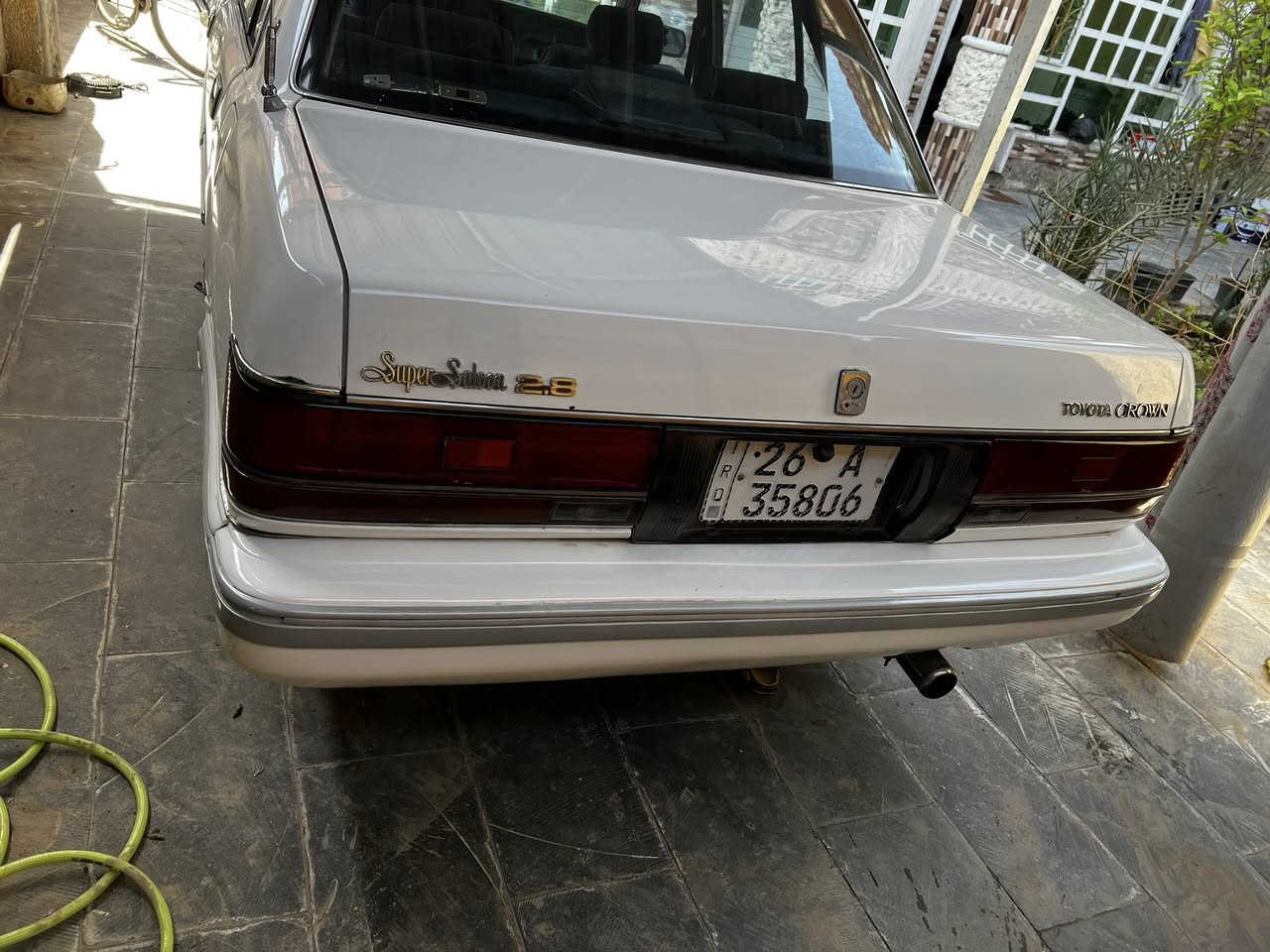 من رخصه الادمن❤️ سلام عليكم كراون سوبر سيدان موديل (87) سياره محرك3000ديلكو بطه سياره تخم تاير تبريد شغال صدر نضيف كهربائيات كله شغال لايتات جدد بك لايتات جدد لايت زنون عالي ناصي غرفه نضيفه وحلوه رقم انكليزي تحويل ثاني يوم مشروع وطني بأي مكان تحول سياره مصبوغه عام جماليه رقم صلاح دين انكليزي 
مكان السياره بغداد ابو غريب 
رقم ***********
السعر (60)
(كلشي اكو بسوك❤️)
