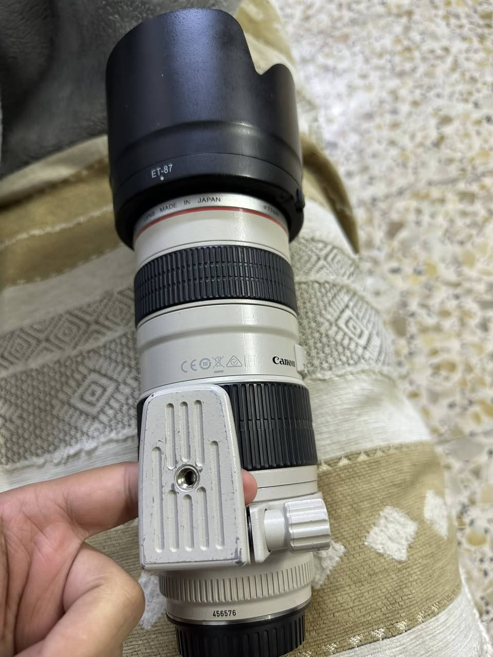 السلام عليكم عدسه 70-200mmنضافته 95%
معا كامره Canon EOS 6D
السعر العدسه معا الكامرة 1100وبي مجال (مليون و100)
العنوان بغداد مدينه الصدر :***********
ا
