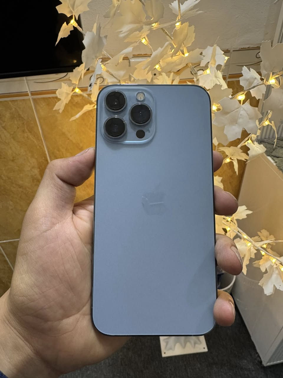 Iphon 13 pro max
128g 
1sim 
Patre 78 
بي عيبة و بي دةسكارية هةموو شتكي بيلادية و هيجي نة گوراوة زةماني ١٠ روژةي لةگةلة يةك وردة شوختي شاشةي هةية بجوكن 
سعرةكةي ٤٠٠ دولارة ❤️❤️

*********** 
تكاية بۆ حجز کردن زوو نامە بنرن کە نەما گلەیی نەکەن❤️👑
