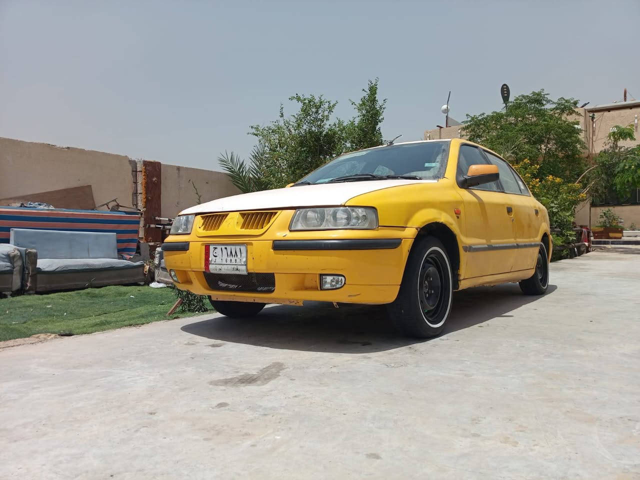 اسلام عليكم سمند ليموني 🍋🍋موديل 9سياره لا ضربه ولا صبغ دواير وبنيد مبدل فقط تبريد مكينه كير كله شرط صدر هسه بدلته امامي خلفي ساره حلوه سنويه ال27بكاني بغداد ***********
