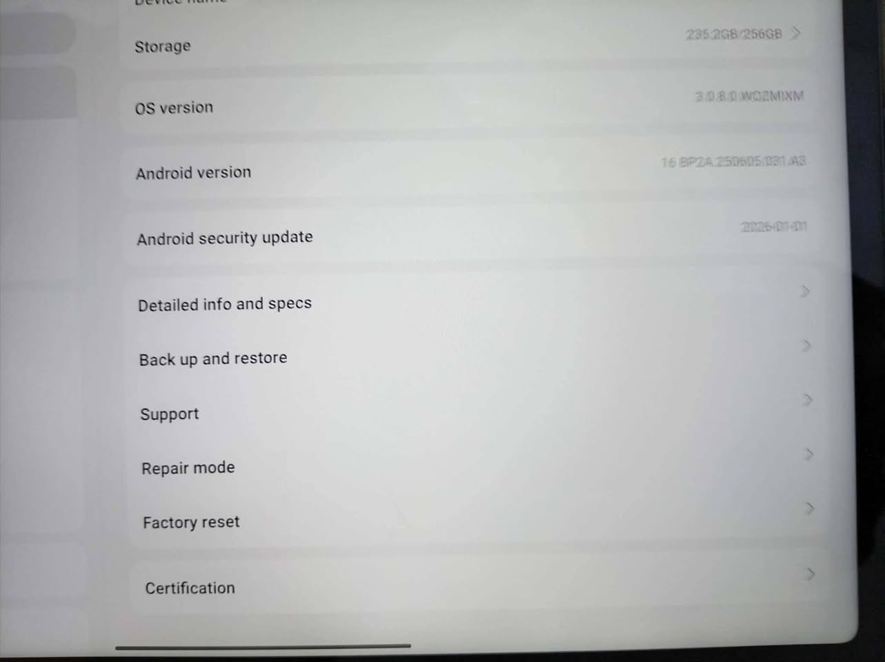 ايباد Xiaomi Bad 7 للبيع
مساحه 256
رام 12
نضافه فول
ببجي 90فريم واداء سلس كلش بل ببجي وباقي الالعاب
شاشه 144هرتز
معالج /Snapdragon 7+ Gen 3
السعر 375 وبي مجال لشراي تواصل خاص


**إذا كنت صاحب هذا الإعلان وتريد حذفه لأي سبب، رجاءا أرسل رسالة إلى الدعم الفني**
