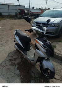 داجه للبيع نوع سكنس 🏍️ موصفات: 1:سرعتهه 99حقيقي+تتكون من6بطاريات مسطره...