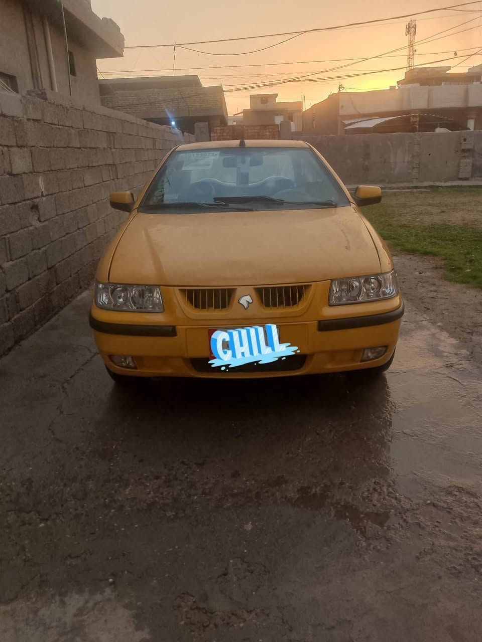 السلام عليكم ورحمه الله وبركاته سياره سمند للبيع 2012 رقمها واسط وتحويل وين ماريد باي مكان تتحول سيارة كرستال بلادي جاملق وبنيد مبدل تخم تاير جديد وصدر جديد حداديه جديده دوشمه عامه السعر 32وبيها مجال السنويه صاقطه تأخذ صافي الاتصال ***********
