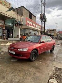 بيجو فرنسي 306 موديل 2003 رقم نكليزي هزه جديده سنويه جديده السياره باس...