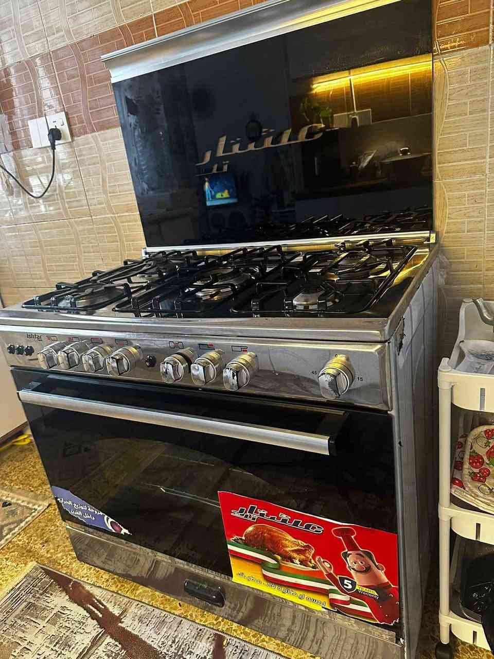 طباخ ماركة عشتار5عيون  استعمال شهر نظيف جدا اخو الجديد سبب البيع المكان 🌿🌿
السعر، 300الف 🌹🌹حي المثنى 
🔥🔥🔥🔥🔥🔥
*********** الرقم بيه واتساب مكلف بالنشر موصل, نينوى
