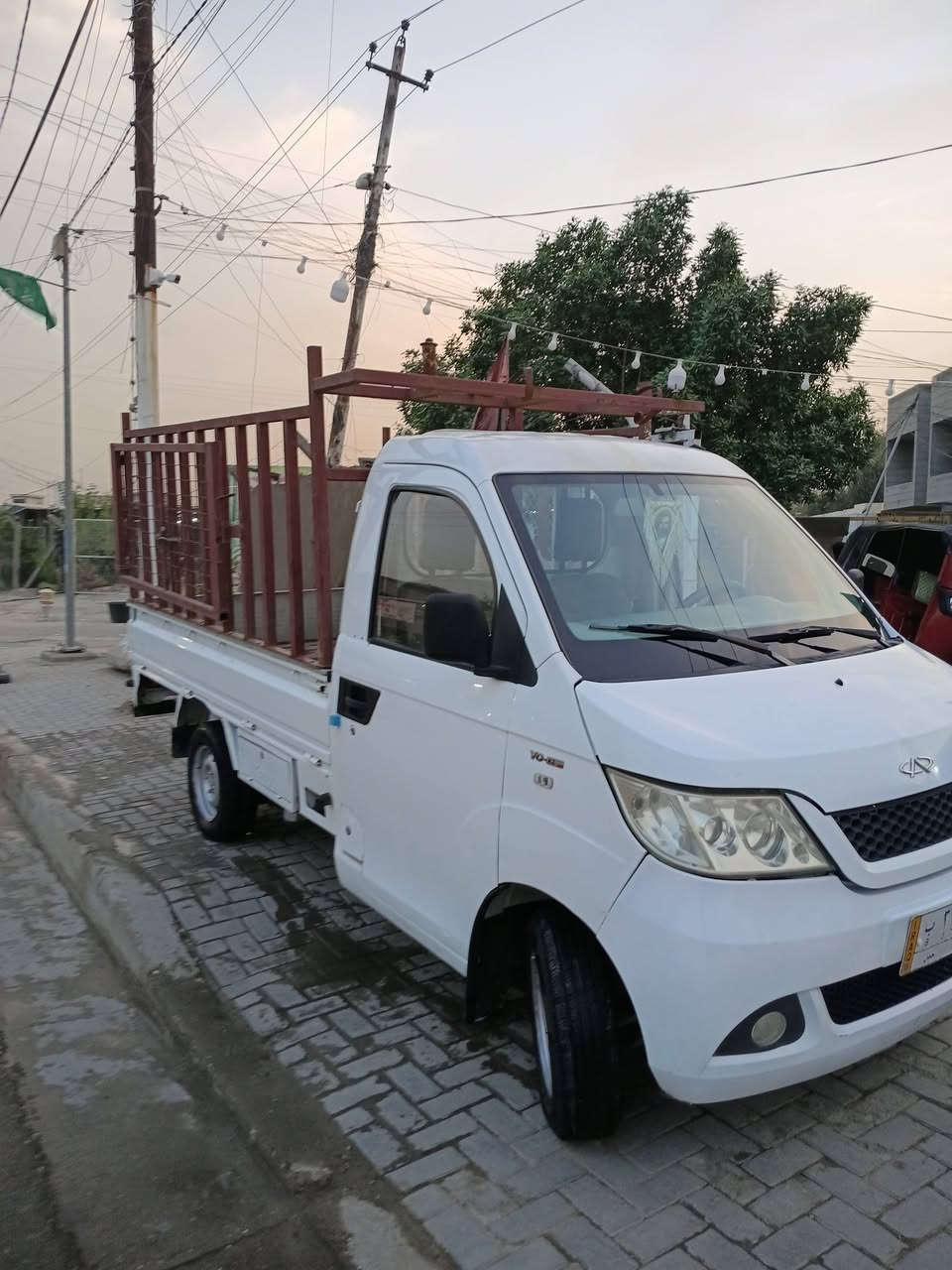 السلام عليكم شيري حمل ١طن موديل ٢٠١١ رقم بغداد للبيع السعر ٣٦ ورقة للإستفسار الاتصال ***********
