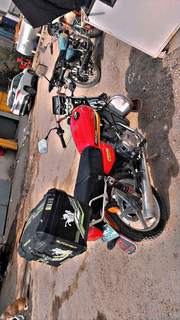 سلام عليكم دراجه للبيع ٥كير كهربائيات كامله سلف هندر أوراق كامله  دراجه خير من الله كامله مكمله موديل 2020. عنوان بغداد سيطرت الشعب الاصلاح السعر 575 وبيها مجال حك الجيه ***********
