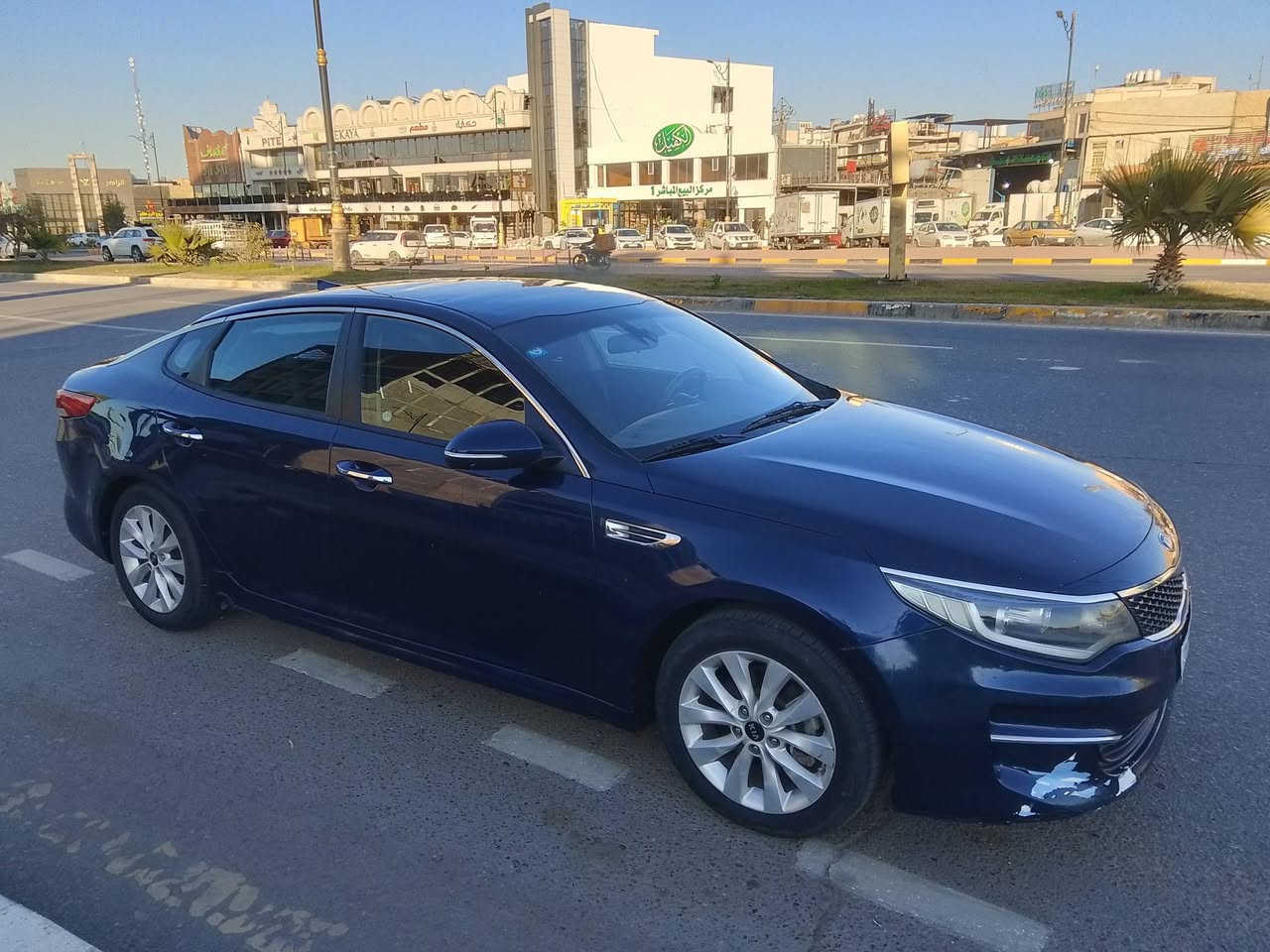 سلام عليكم سياره اوبتيما موديل 2017 سياره وارد امريكي حادثها فقط جاملغ وشويه من البنيد سياره جاهزه كير محرك تبريد حداديه كفاله جاهزه تحويل مباشر باسم المشتري سنويه ل 29 سعر السياره 122 بها مجال بسيط عنوان كربلاء ورقم الهاتف ***********
