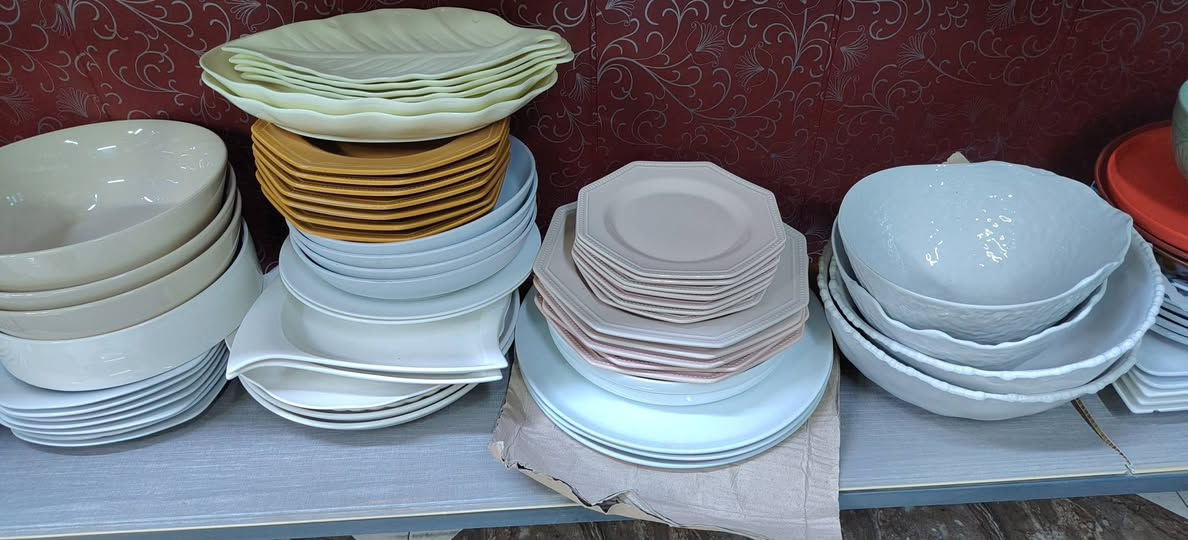 السلام عليكم ورحمة الله
من رخصة الادمن المحترم
اليوم وصلت وجبه جديده من الفرفوري الباله الأصلي بجميع انواعه من ماعون التمن والمرگ والبلم والكاسات  التشرسب والشوربه كاسات الزلاطه واطرشس والفناجين والكوابه والقواري بحجامه والجداري التيفال والطاوات والسجاجين
العنوان بابل المحاويل حي الجمهوري مقابل جامع الإمام علي عليه السلام من الباب الصغيره او شارع الصالونات
***********
***********
