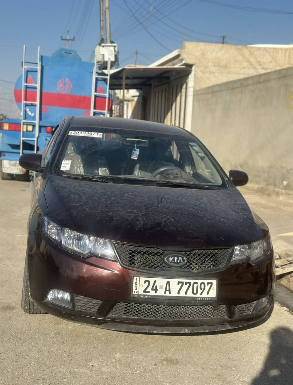 السلام عليكم
سياره للبيع نوع سيراتو موديل 2009
مابيها اي ضررر عدا صبغ بونيد وجاملغ بخخ
بدون دواخل السعر 88وبيها مجال والسونار مالها موجود 
الرقم***********
