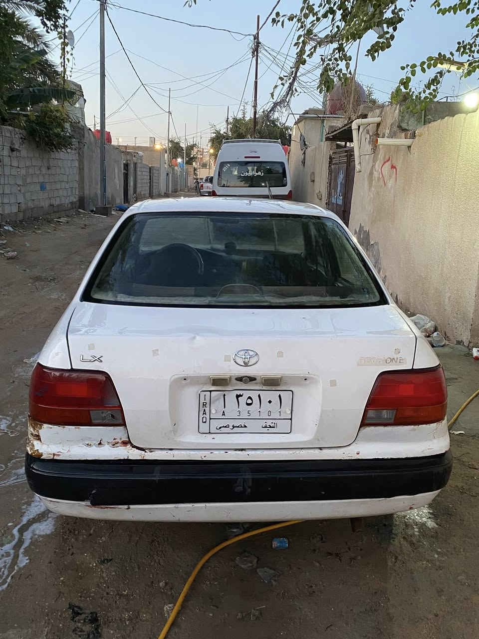 للبيع 

كورلا موديل 96 بزون 

محرك 1600 

السيارة غرفتهه حلوة و مثل ما موضح بالصور 

محركهه بي ضعف تجي تفحص و تشوف 

باور جديد 

مشط جديد 

السيارة حلوة و كاعدة .. 

السعر : 38 و بيهه مجال بسيط ..

مكان السيارة النجف الاشرف .. 

للاستفسار المراسلة على الواتساب : 
***********
