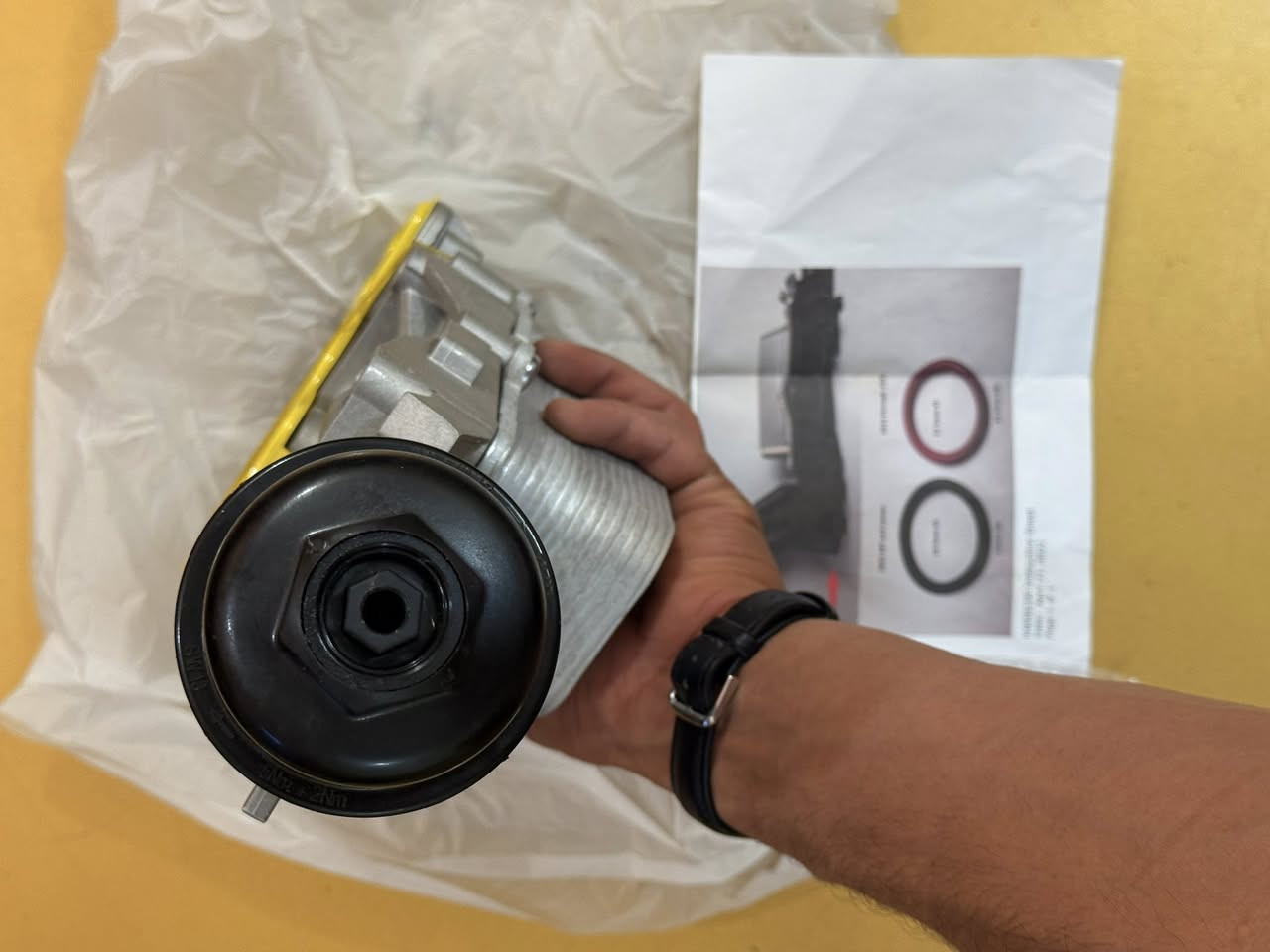 براد او ( مبرد زيت )
من ماركه موبر الامريكي 🇺🇸
 
� أشهر السيارات اللي تستخدم هذا المحرك:

 • Dodge Charger
 • Dodge Challenger
 • Chrysler 300
 • Jeep Grand Cherokee
 • Jeep Wrangler
 • Ram 1500

سعره 50 مع توصيل 
( متوفر توصيل جميع محافضات العراق )


**إذا كنت صاحب هذا الإعلان وتريد حذفه لأي سبب، رجاءا أرسل رسالة إلى الدعم الفني**