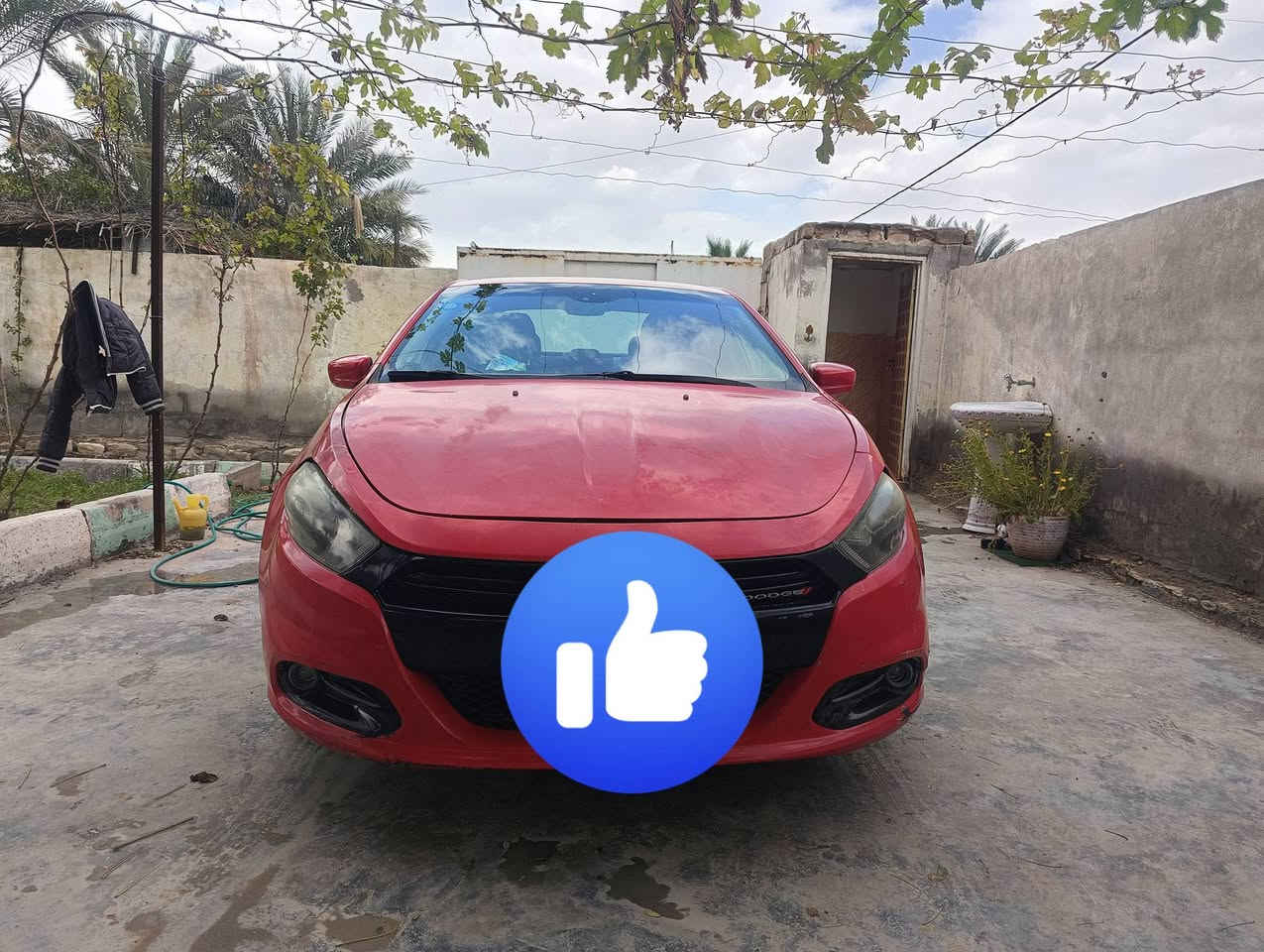 دوج دارت 2016 معوقين
السيارة بيه ضربة جاملغ ونص الباب سعرها 68 
للاستفسار الاتصال على الرقم ***********
