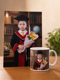 عرض لطلبتنا الاعزاء هدية النجاح طبع صوره بحجم A4 + كوب وبافضل دقه بسعر...