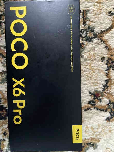 Poco X6 متوفر
للبيع بوكو 6
ثاكره 265 
عشوائيه 8 +8
ملحقاته كامله 
جهاز كله بل شرط 
السعر 260قفل 🔒 
مكاني كركوك 
الرقم ***********
بوبجي 90 فريم

