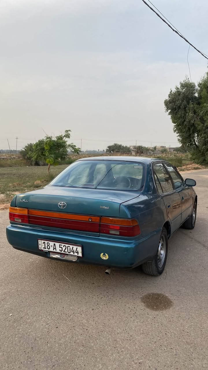 السلام عليكم كورلا موديل 1993 الرقم السياره بابل انكليزي بااسمي سنويته جديده السياره جاهزه السعر 53وبيه مجال بسيط مكان السياره النجف  للاتصال ***********
