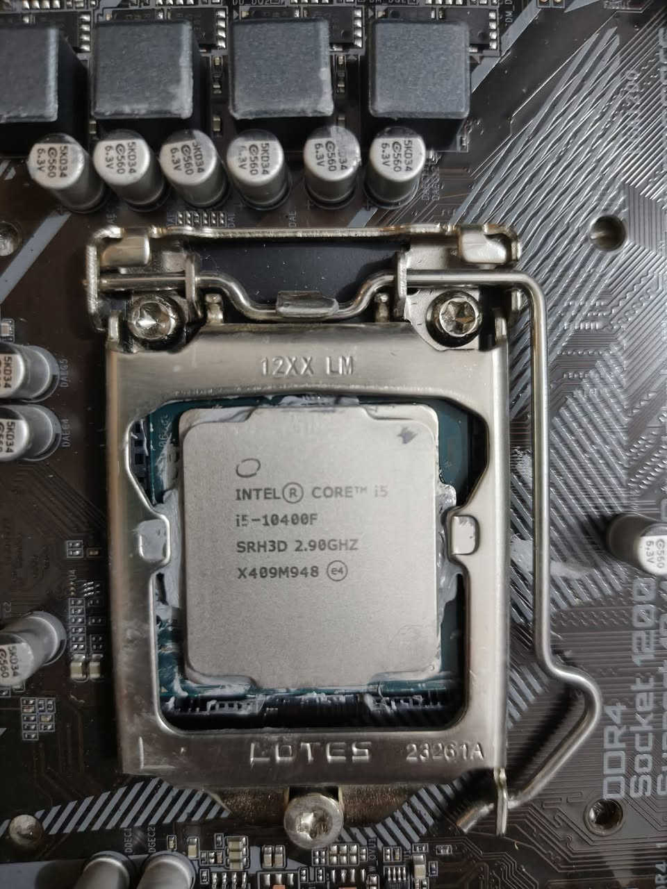 معالج ومذربورد ورام وكارت شاشه ومبرد مائي اغلب لقطع جديدة اواستخدم قليل للبيع
Msi gaming x frozen Rx 5500xt 8. 150 الف
Intal I5 10400f. 90
Motherboard Gigabyte b510 H v2. 85
Hdd wd 1000. اصلي مال حاسبتي غير مجدد.  30 
Ram t-force 2x8 16 3200.  130
مبرد مائي ثنين مراوح لون ابيض

متوفر توصيل لي كل لعراق


**إذا كنت صاحب هذا الإعلان وتريد حذفه لأي سبب، رجاءا أرسل رسالة إلى الدعم الفني**