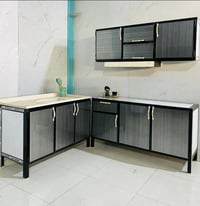 كاونتر وملحق ١٫٥م • سنك ١٫٢م • مرمر المنيوم