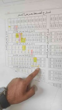 قطعة ارض حي دجلة كرارة سند 25 زراعي مساحة 160 واجهة 10 تنازل شركة القل...