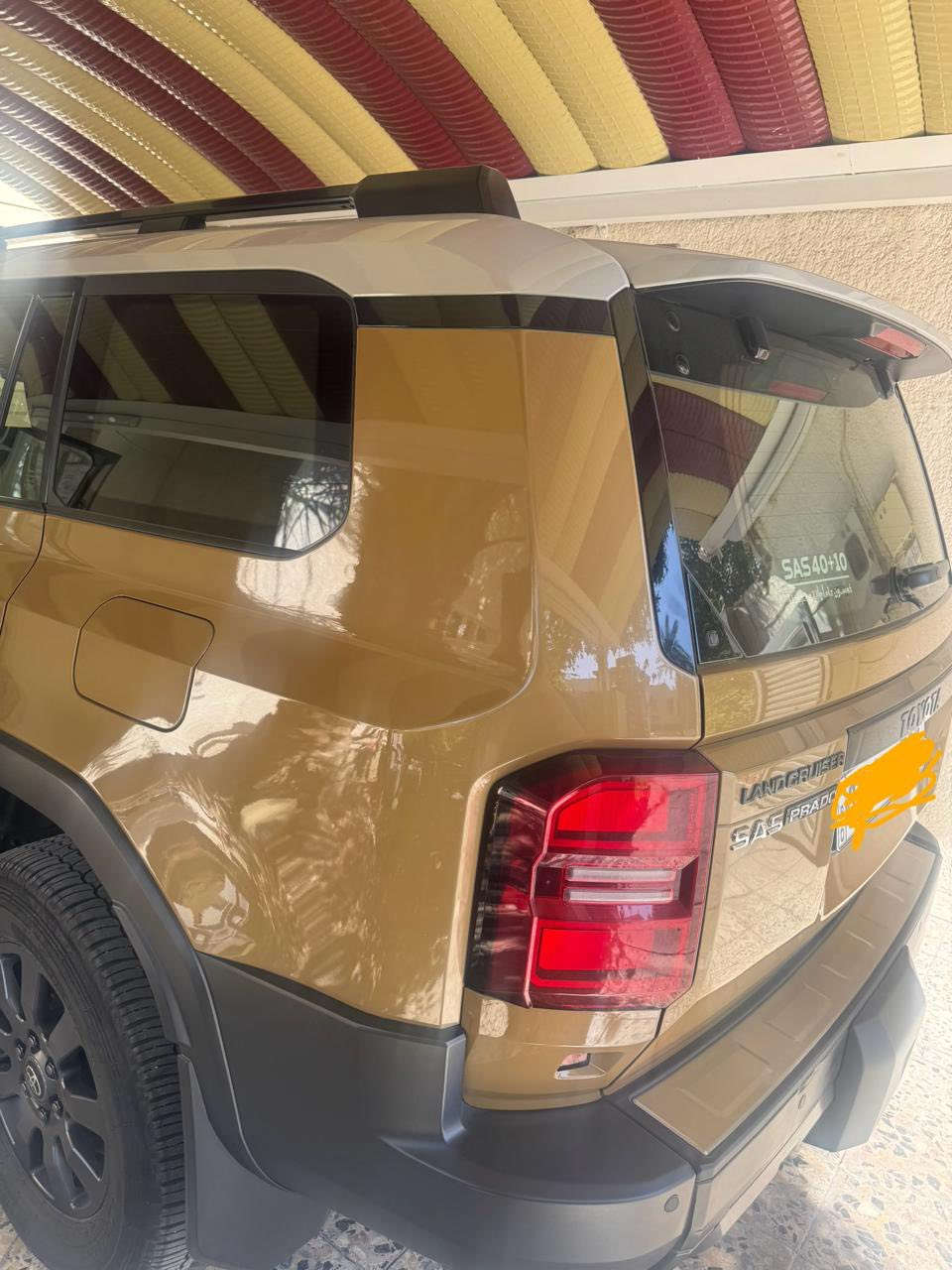 سياره لاند كروز برادو للبيع
السلام عليكم 
سياره Land Cruiser prado 
فئة الافنجر اعلى مواصفات بالبرادو 
الشكل الجديد موديل ٢٠٢٤
فول مواصفات 
٥ كامرات حساسات بالمري
كراسي تدفأ وتبريد 
كراسي اثنين كهرباء 
بانوراما تشغيل عن بعد 
ومواصفات أخرى
وكالة ساز.   ‎السيارة ماشيه 15 الف كيلو متر
السياره لونين 
ملاحظه السياره بدون رقم تترقم بغداد 
سعر السياره 51 الف دولار 
للتواصل اتصل على هذه الرقم
***********
